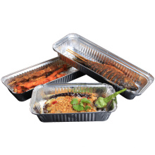 High Quality Takeaway food Packaging Disposable Aluminum Foil Food Container